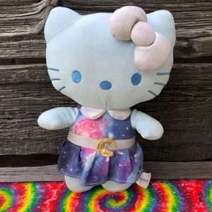 Hello Kitty Plush Galaxy Blue Plushie stuffed animal Toy by Fiesta